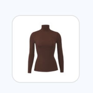 Skims FITS EVERYBODY TURTLENECK TOP | cocoa L